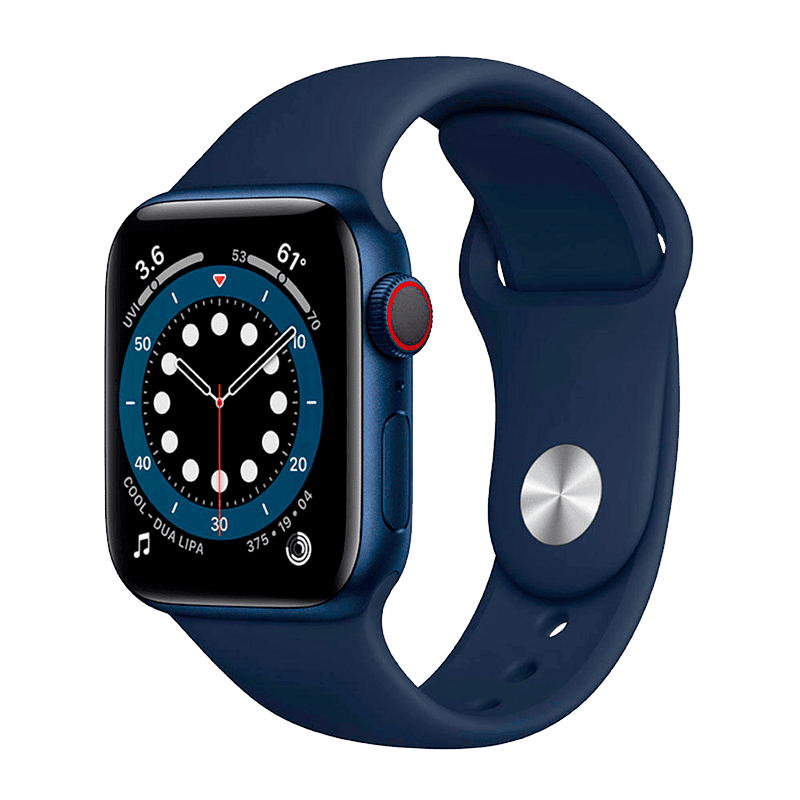 Apple Watch Series 6 Acero Inoxidable 40 mm GPS + Cellular Azul / Azul Marino