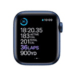 Apple Watch Series 6 Acero Inoxidable 40 mm GPS + Cellular Azul / Azul Marino