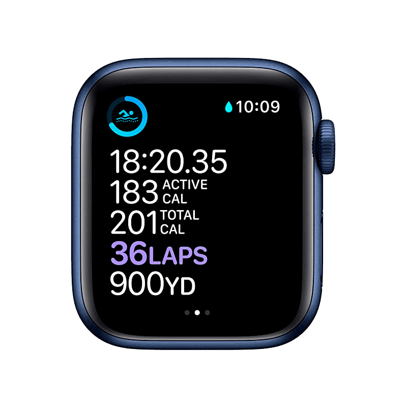 Apple Watch Series 6 Acero Inoxidable 40 mm GPS + Cellular Azul / Azul Marino