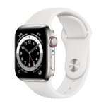 Apple Watch Series 6 Aluminio 40 mm GPS + Cellular Plata/Blanca
