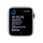 Apple Watch Series 6 Aluminio 40 mm GPS + Cellular Plata/Blanca