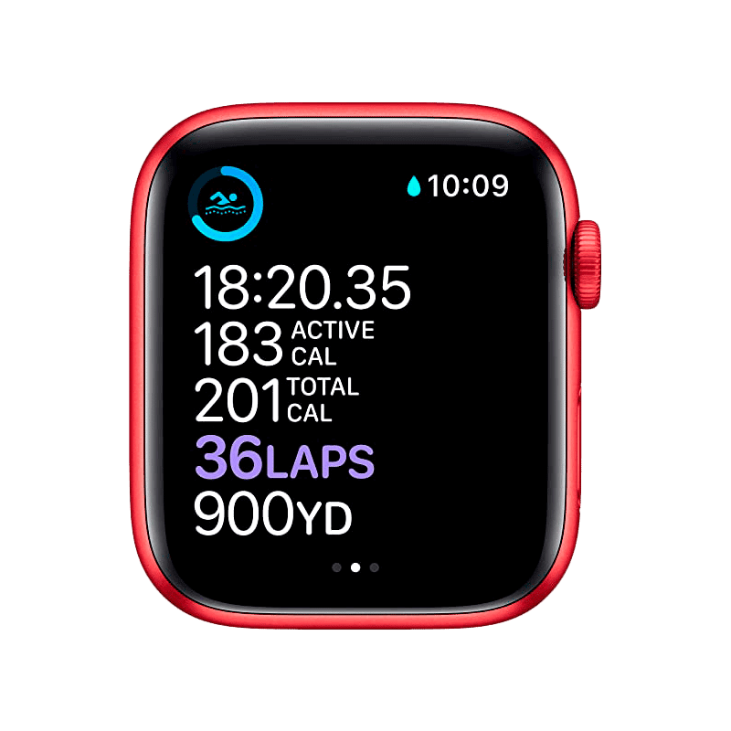 Apple Watch Series 6 Aluminio 44 mm GPS + Cellular Red/Rojo