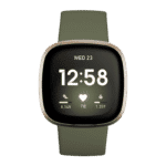 Fitbit Versa 3 Aluminio Dorado/Verde Oliva