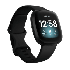 Fitbit Versa 3 Aluminio Negro/Negro