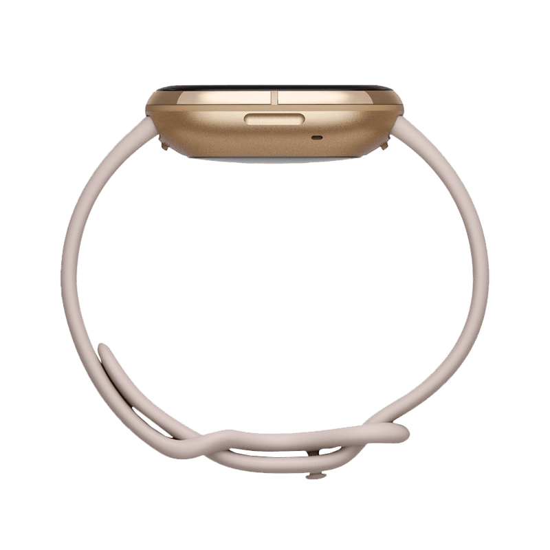 Fitbit Sense Acero inoxidable Dorado / Blanco Marfil