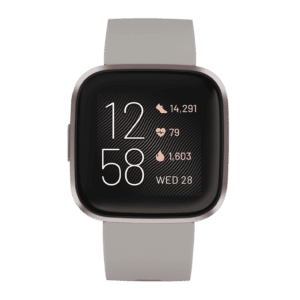Fitbit Versa 2 Aluminio Gris Biebla / Gris Piedra