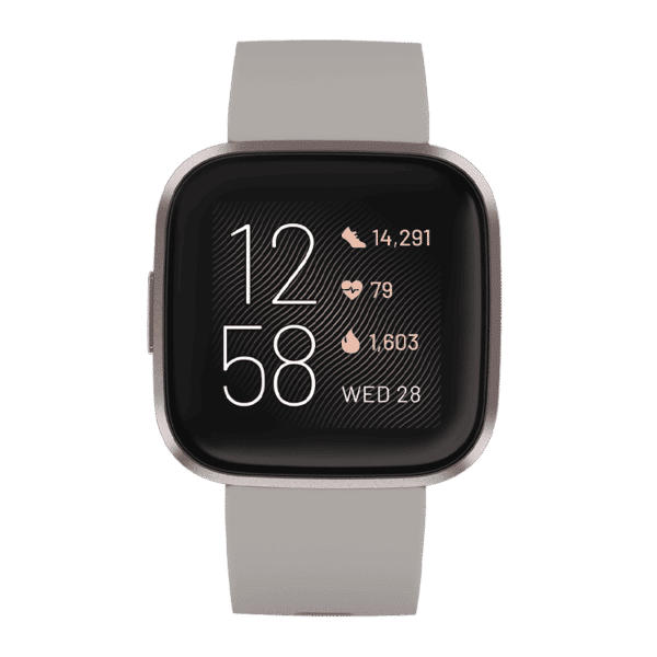 Fitbit Versa 2 Aluminio Gris Biebla / Gris Piedra