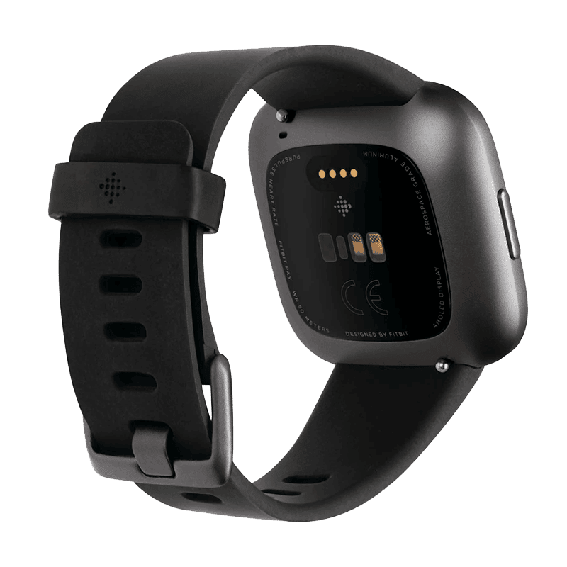 Fitbit Versa 2 Aluminio Gris Niebla / Negro
