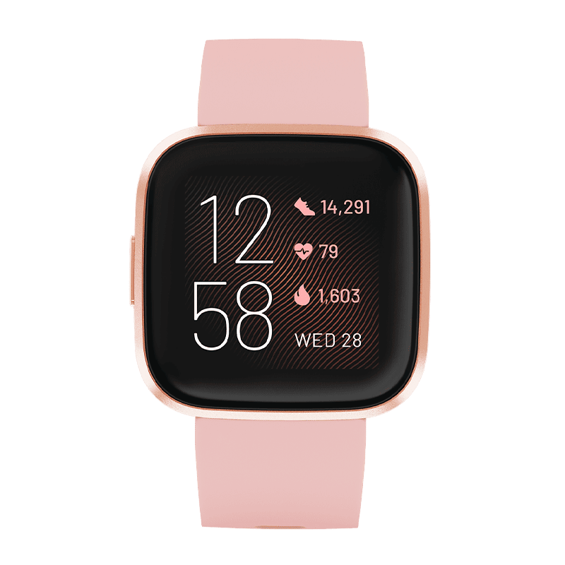 Fitbit Versa 2 Aluminio Rosa Cobrizo / Rosa
