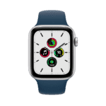 Apple Watch SE Aluminio 44 mm GPS + Plata / Loop Blue