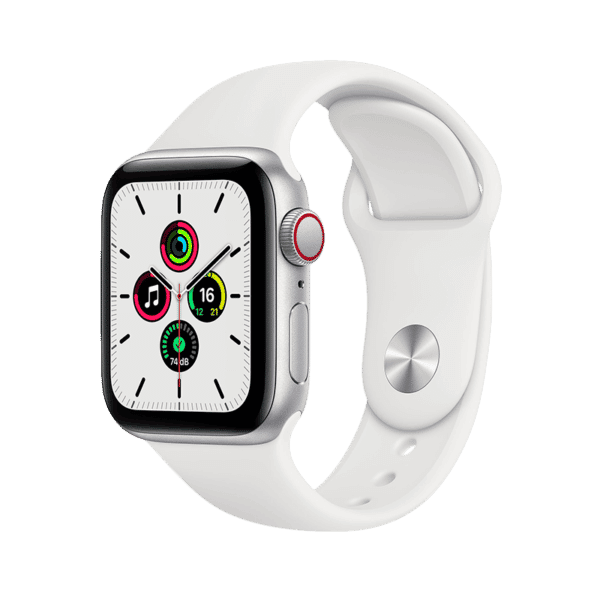 Apple Watch SE Aluminio 40 mm GPS + Cellular Plata / Loop Blanco