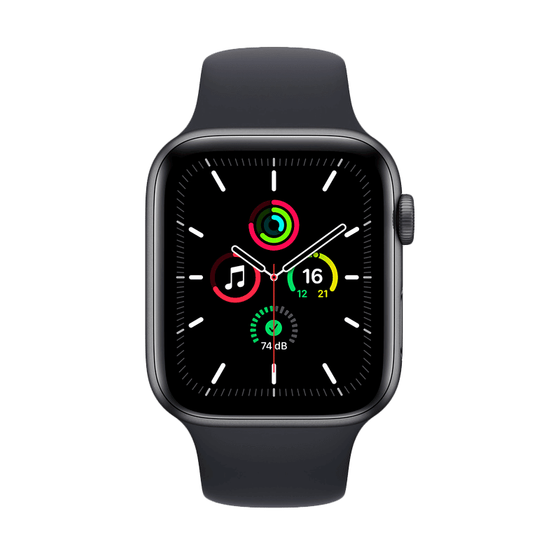 Apple Watch SE Aluminio 44 mm GPS + Cellular Gris Espacial / Media Noche