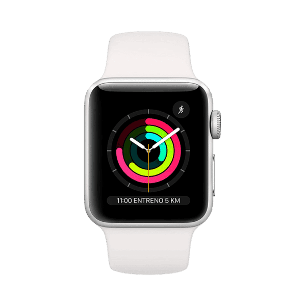 Apple Watch Series 3 GPS Aluminio 38 mm GPS + Plata / Blanca