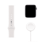 Apple Watch Series 3 GPS Aluminio 38 mm GPS + Plata / Blanca