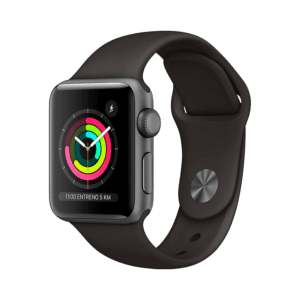 Apple Watch Series 3 GPS Aluminio 38 mm GPS + Gris Espacial / Negro