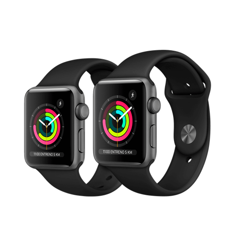 Apple Watch Series 3 GPS Aluminio 42 mm GPS + Gris Espacial / Negro