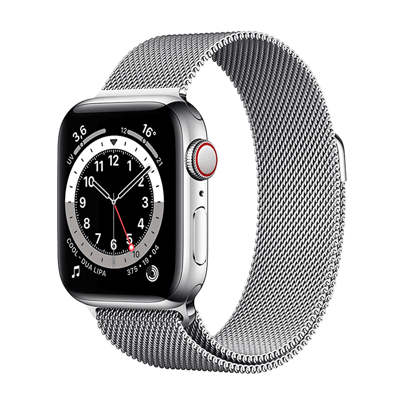 Apple Watch Series 6 Acero Inoxidable 40 mm GPS + Cellular Plata / Milaneses Loop Plata