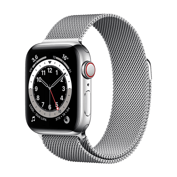 Apple Watch Series 6 Acero Inoxidable 44 mm GPS + Cellular Plata / Milaneses Loop Plata