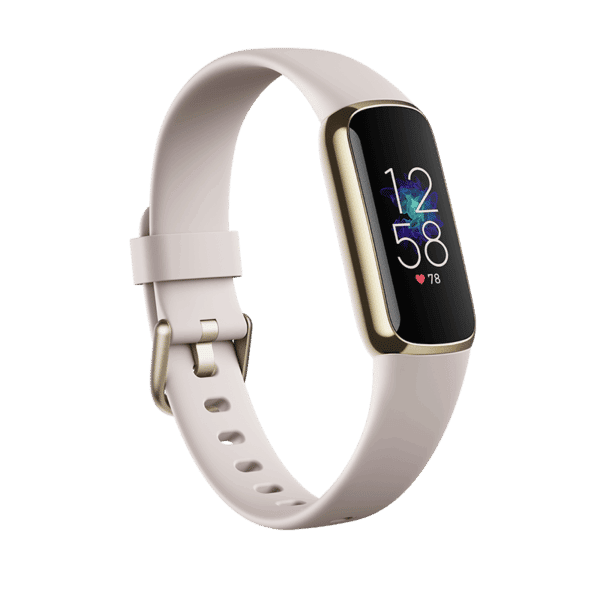 Fitbit Luxe Acero inoxidable Dorado / Blanco