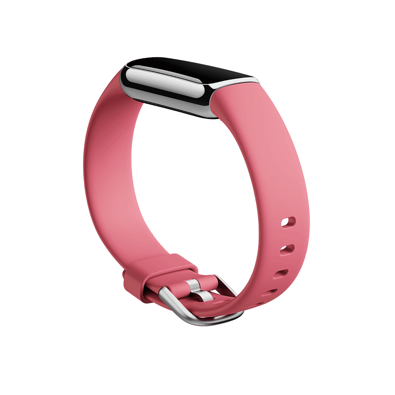 Fitbit Luxe Acero inoxidable Platino / Rosa Orquidea