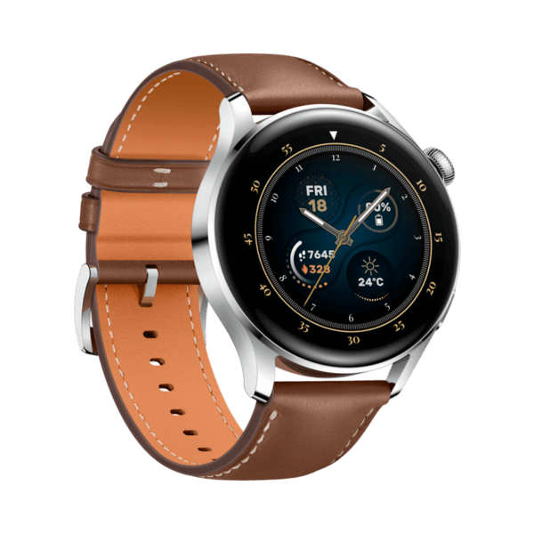 Huawei Watch 3 Acero Piel Marrón