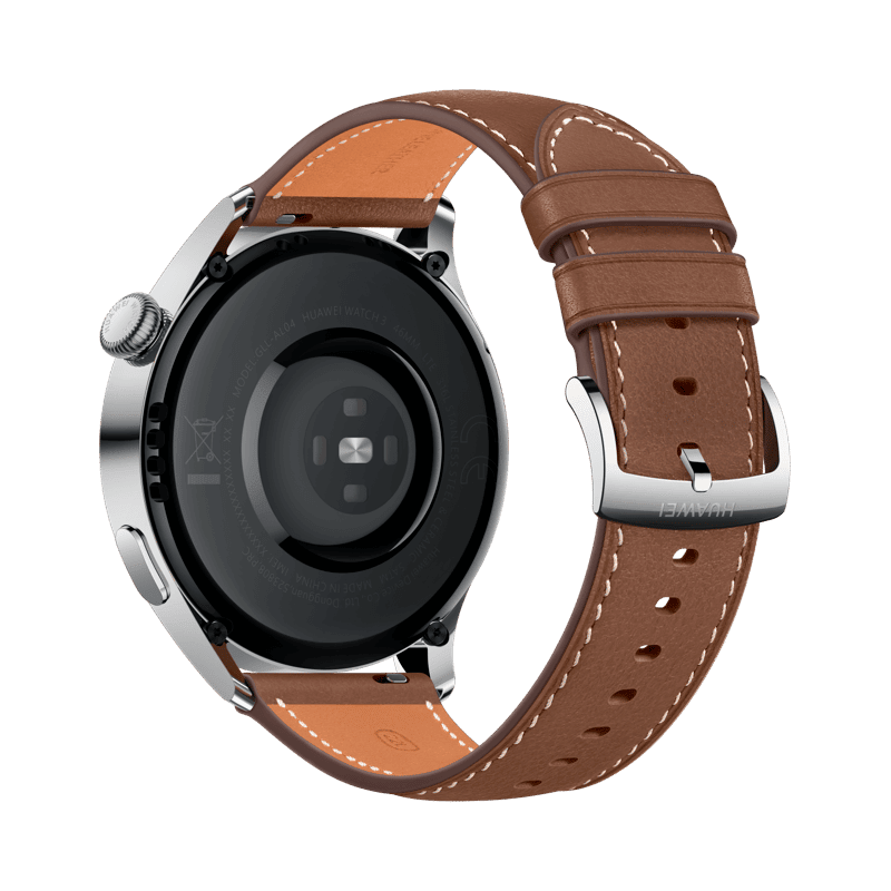 Huawei Watch 3 Acero Piel Marrón